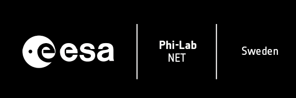 ESA Phi-Lab Sweden white on black